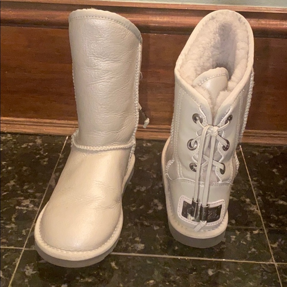 EUC Australia Luxe Collective Silver boots